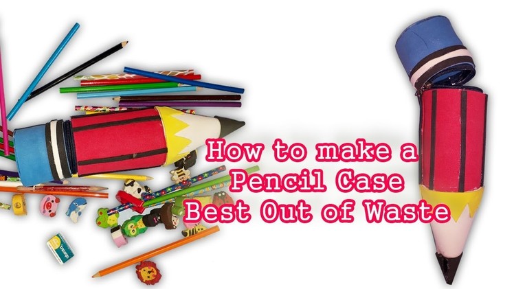 How To Make Pencil Case Out of Plastic Bottle Best Out of Waste II DIY Craft Ideas