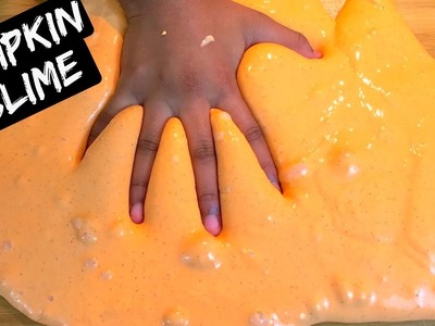How To Make Pumpkin Slime: Fall (Autumn) Activities For Kids
