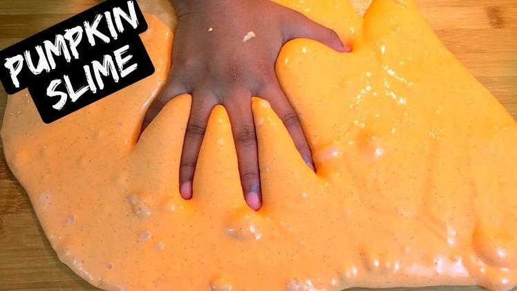 How To Make Pumpkin Slime: Fall (Autumn) Activities For Kids