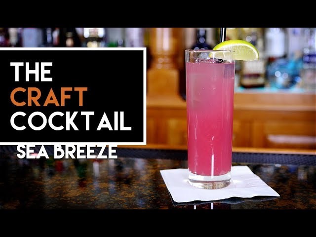 How To Make The Sea Breeze Cocktail. Easy Vodka Cocktails ???? Craft Cocktail