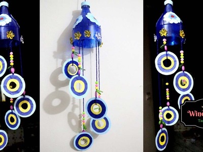 How to make wind chimes from plastic bottles - Plastic bottle wind chimes - Plastic bottle crafts
