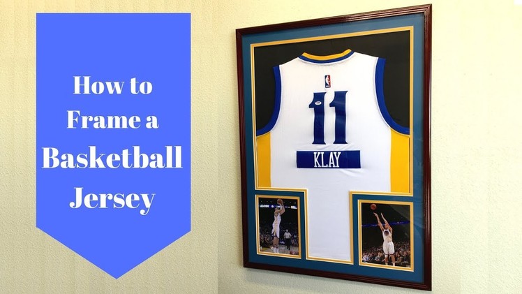 How to Professionally Frame a Basketball Jersey in a Sports Display Case