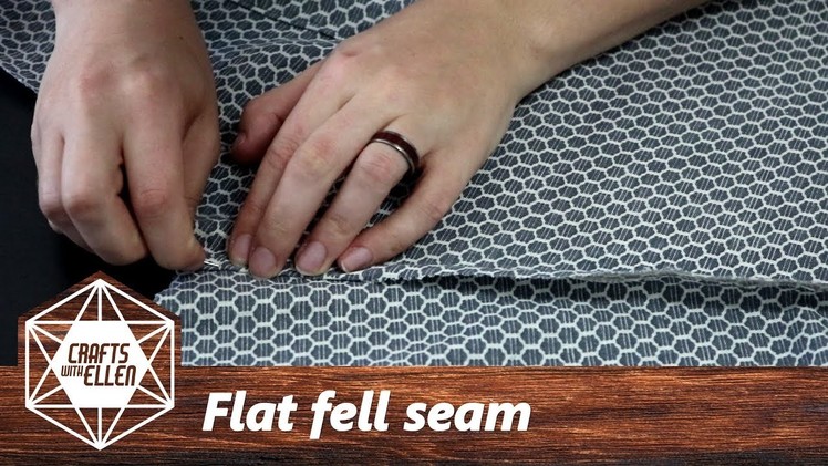 How To Sew A Flat Fell Seam | Sewing Tutorial