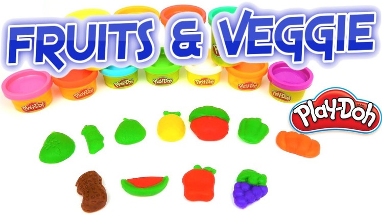 How to use Play-Doh Fruits and Vegetables Set