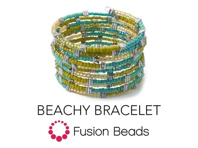 Learn how to make the Beachy Bracelet by Fusion Beads