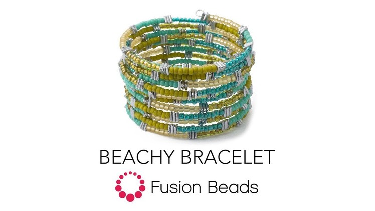 Learn how to make the Beachy Bracelet by Fusion Beads