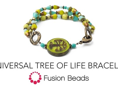 Learn how to make the Universal Tree of Life Bracelet by Fusion Beads