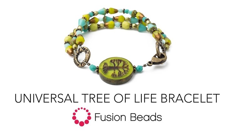 Learn how to make the Universal Tree of Life Bracelet by Fusion Beads