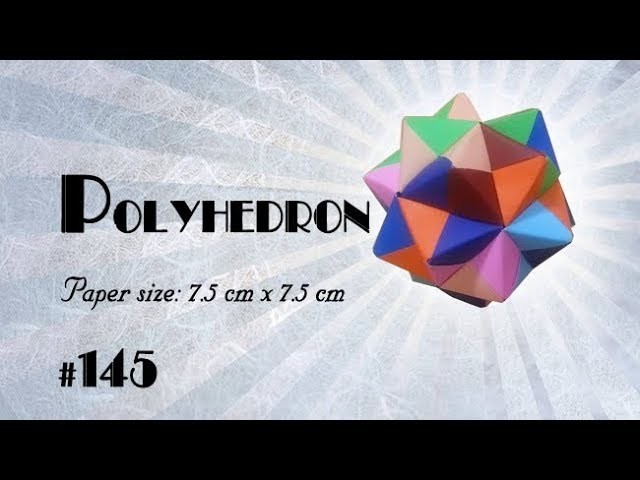 Origami Kusudama Ball Tutorial (How to fold)