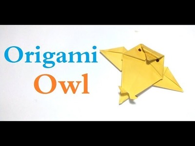 Origami Owl:-How to make an origami Owl easy Making Step-by-Step|Nice Paper Owl Simply Way