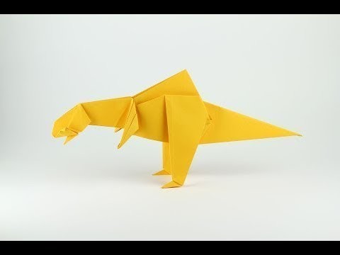 Origami Spinosaurus Tutorial (How to fold)