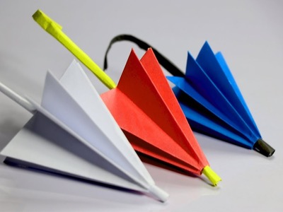Origami Umbrella - how to make a paper umbrella - easy origami tutorial