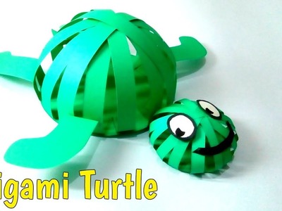 Paper Crafts Ideas: Origami Turtle, How to Make an Origami Turtle, DIY Paper Turtle