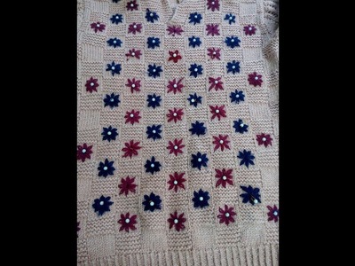 Pearl Embroidery bala Sweater  (knitting Pattern ) # 40