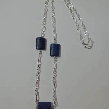 Triple Blues Necklace