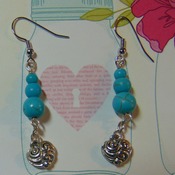 Turquoise and Hearts