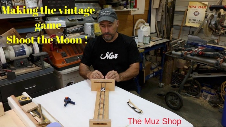 Woodworking: How to make the vintage game Shoot the Moon
