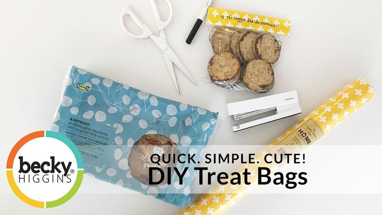 Becky's How-To's: DIY Treat Bags