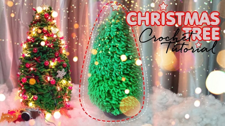 CHRISTMAS TREE | Crochet tutorial & free pattern | Snailboo HANDMADE |