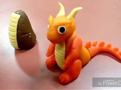Clay art-How to make Dragon