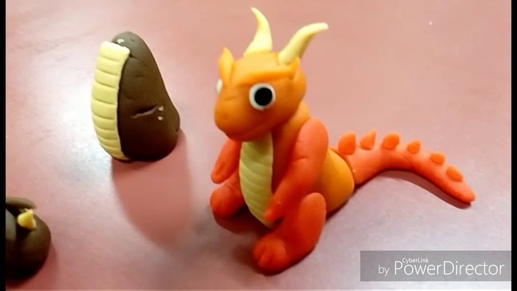 Clay art-How to make Dragon