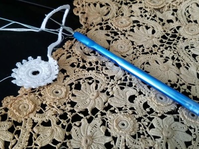 Discovering antique irish crochet lace