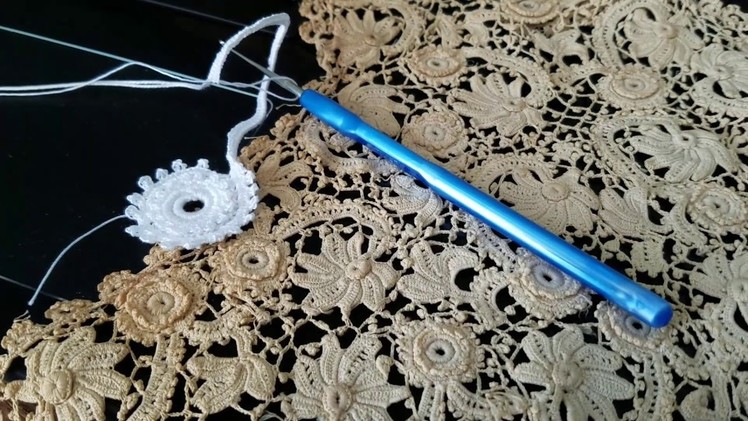 Discovering antique irish crochet lace