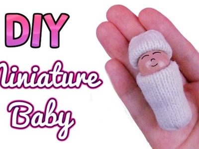 DIY Miniature Barbie Doll Baby ???? How to Make Barbie Crafts and Miniature Dollhouse Things