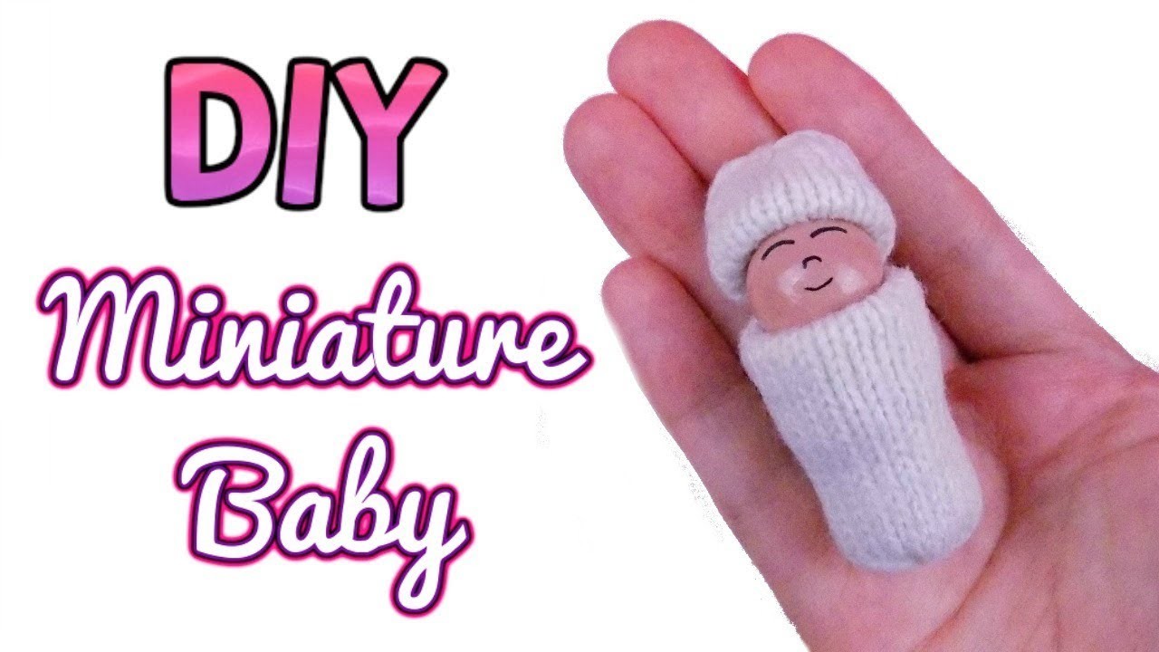 DIY Miniature Barbie Doll Baby How To Make Barbie Crafts And 