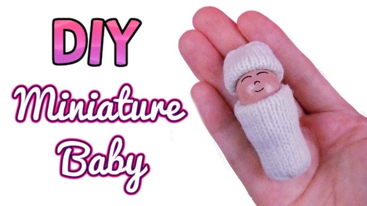DIY Miniature Barbie Doll Baby ???? How to Make Barbie Crafts and Miniature Dollhouse Things