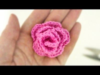 Easy crochet flower | Beginner friendly crochet