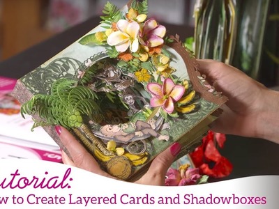 How to Create Layered Cards and Shadowboxes with Circle and Oval Dies