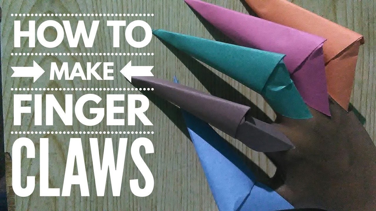 Featured image of post How To Make Paper Finger Claws