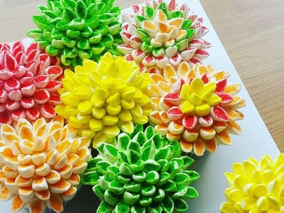 How to make a flower pull apart cupcake cake