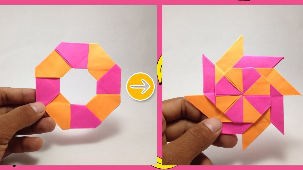 How To Make A Origami Ninja Star Cool Origami Instructions