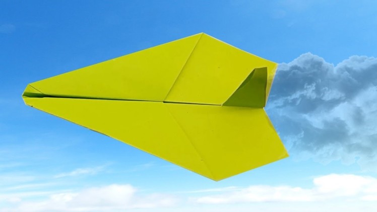 How to make a Paper Airplane - Top and Best Paper Planes in the World - The Plane can fly