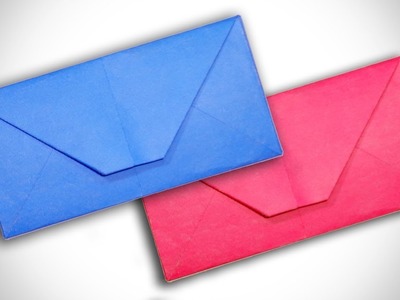 How To Make a Paper Envelope From A4 Size Paper Without any Glue Tape or Scissor