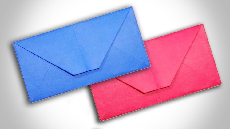 How To Make a Paper Envelope From A4 Size Paper Without any Glue Tape or Scissor