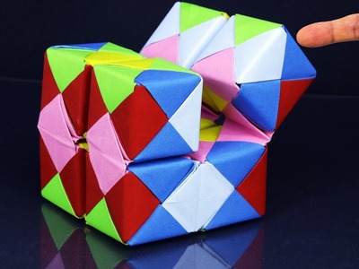 How To Make a Paper INFINITY CUBE - Easy Method Step by Step
