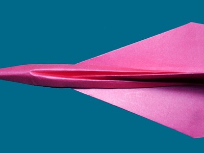 How to make a Paper airplane?Origami paper airplane.