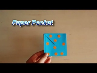 How to make a Paper Pocket