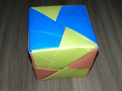 How to make a paper Puzzle Box