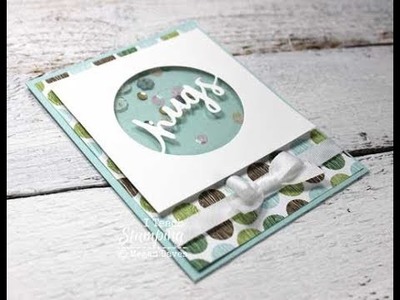 How To Make A Shaker Card | Making a Shaker Card
