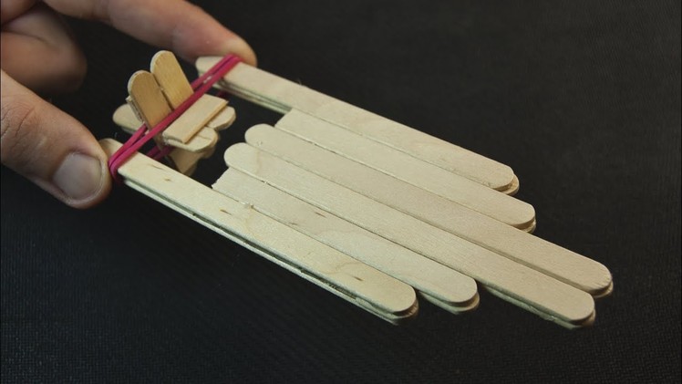 How to Make a Wooden Toy Boat using Popsicle Sticks