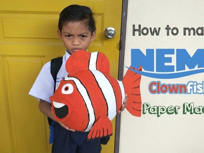 How to make Nemo Fish Paper Maché
