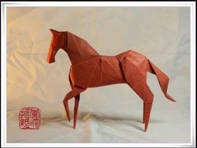 How to make origami horse easely ????????????????