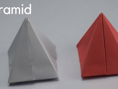 How to make Paper Pyramid ( very easy ) |DIY CRAFT IDEAS|