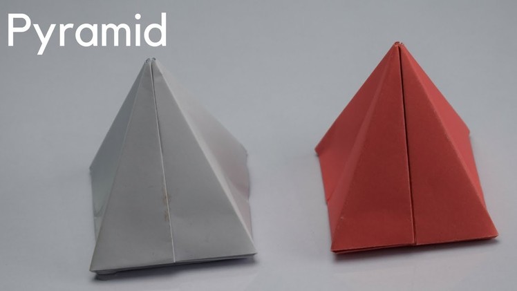 How to make Paper Pyramid ( very easy ) |DIY CRAFT IDEAS|