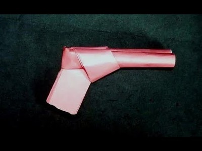 How to make Paper Revolver - Paper made gun - easy origami by TrendyCraft