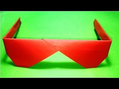 How to make paper Sunglasses | origami sunglasses | sunglasses for men